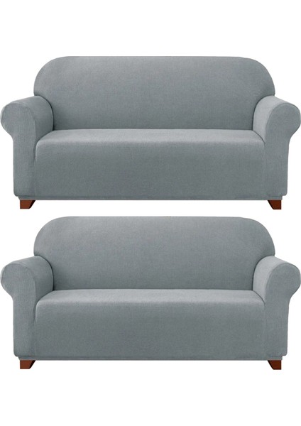 Likrali Koltuk, Kanepe, Çekyat Örtüsü Lastikli, Pitikare Desen3+3