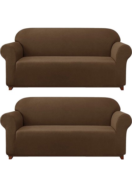 Likrali Koltuk, Kanepe, Çekyat Örtüsü Lastikli, Pitikare Desen3+3