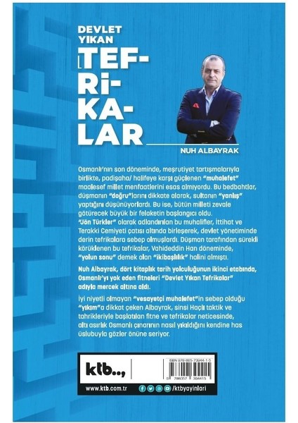 Bugünü Anlama Kılavuzu ''içten Dıştan Entrikalar-Devlet Yıkan Tefrikalar' 'nuh Albayrak-Ktb Yayınları