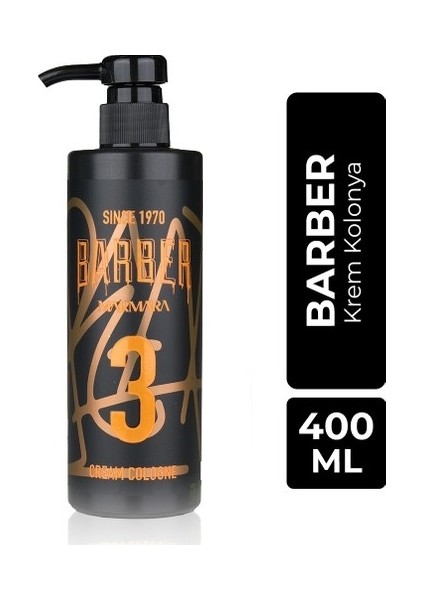 Barber Marmara No.3 EDC Krem Kolonya 400 ml