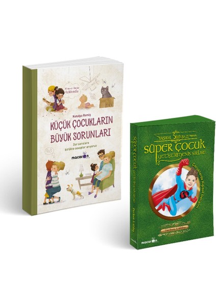Zen Çocuk Gelişimi Kitap Seti (Süper Çocuk Yetiştirmenin Sırları-Küçük Çocukların Büyük Sorunları)