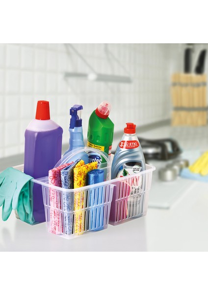 Kulplu & Bölmeli Düzenleyici 7300 ml Mutfak & Banyo Organizeri