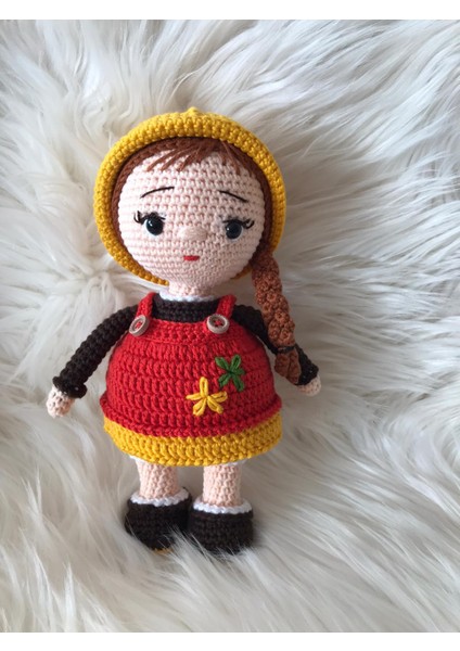 Aneta Bebek Amigurumi Organik Oyuncak