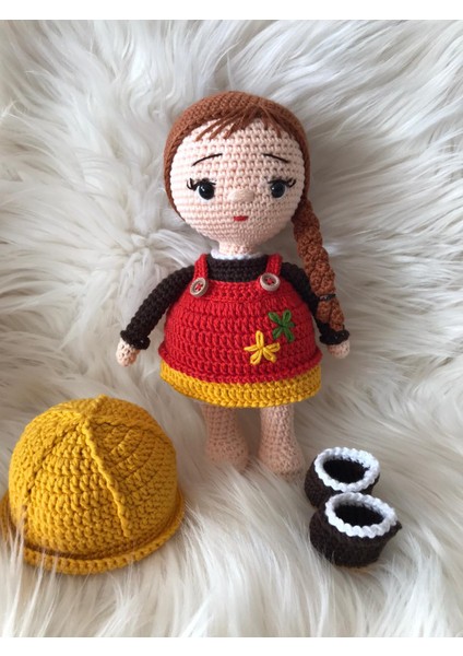 Aneta Bebek Amigurumi Organik Oyuncak