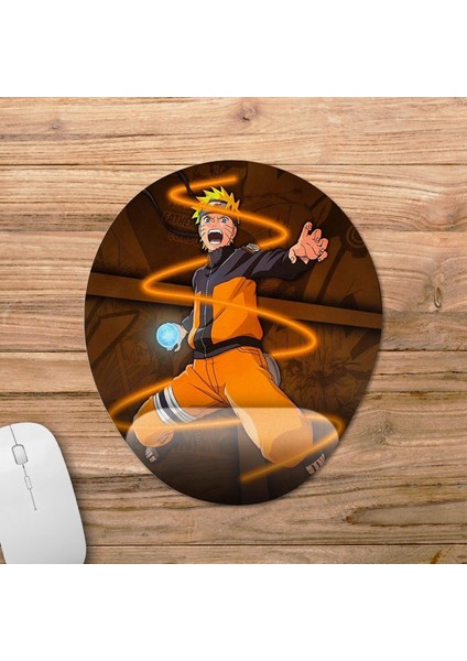 Naruto Bilek Destekli Mousepad Model - 4 Oval