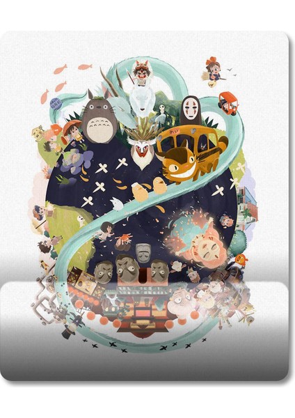 Studio Ghibli Bilek Destekli Mousepad Model - 2