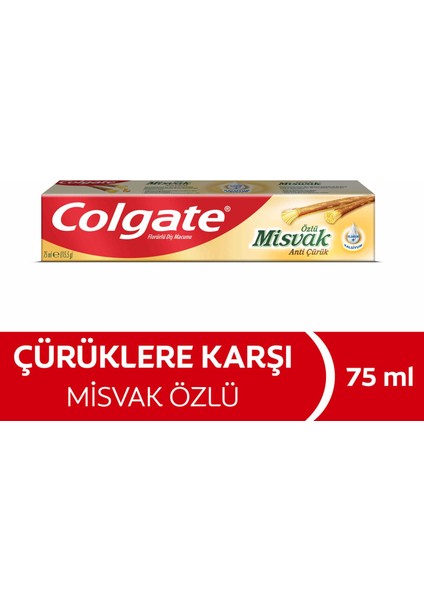 Diş Macunu Misvak 75 ml fiyatları