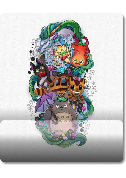 Studio Ghibli Bilek Destekli Mousepad Model - 6