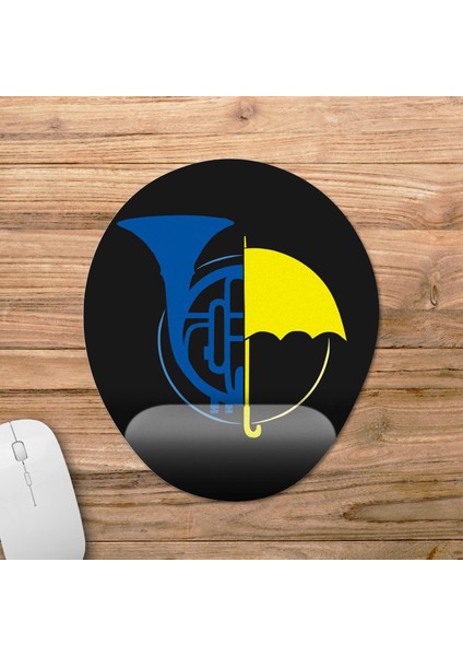 How I Met Your Mother Bilek Destekli Mousepad Model - 1 Oval