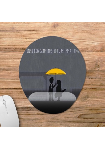 How I Met Your Mother Bilek Destekli Mousepad Model - 2 Oval fiyatları