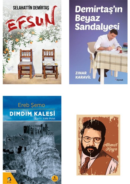 Demirtaş'ın Beyaz Sandalyesi - Efsun Selahattin Demirtaş - Dımdım Kalesi Seti