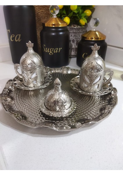 Gümüş 2 Li Set Fincan Takımı , Kahve Fincanı , Hediye Ymnbakırcılık Kahve fincanı,Fincan ve tabak takımı,Modern kahve fincanları,El yapımı fincan takımı