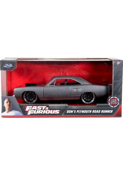 1:24 Hızlı ve Öfkeli Fast & Furious 1970 Plymouth Araba