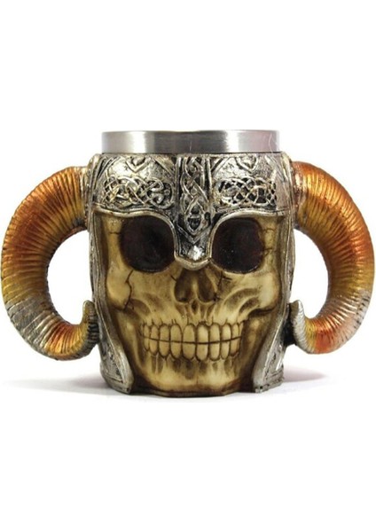 Boynuzlu Viking Kuru Kafa Kupa