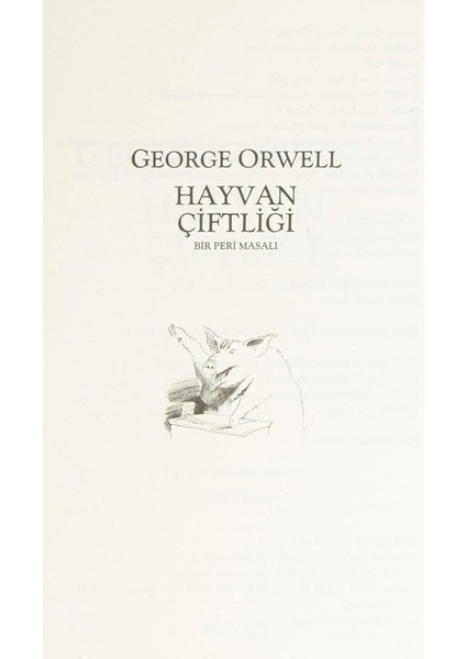 Hayvan Çiftliği -George Orwell