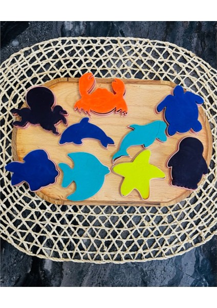 Deniz Canlıları 10'lu Set Kurabiye Kalıbı fırsatları