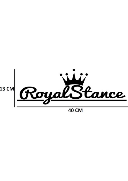 Royal Stance Oto Sticker fiyatları