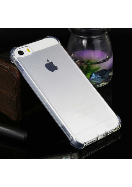 Apple iPhone 5 Kılıf Darbe Emici Anti Shock Tpu Silikon