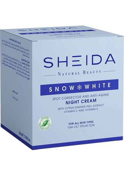 Snow White  Gece Kremi 50 ml