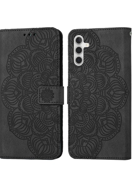 Samsung Galaxy A13 5g Siyah Için Mandala Kabartmalı Kılıf (Yurt Dışından) fırsatları