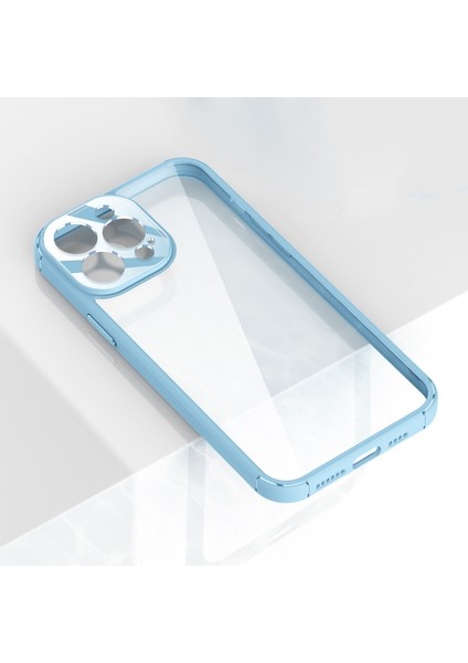 iPhone 13 Pro Için Koruyucu Kenarlı Telefon Kılıfı - Lila (Yurt Dışından)