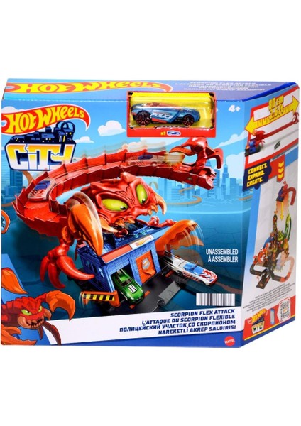 HDR29 Hot Wheels Düşman Yaratıklar Oyun Seti