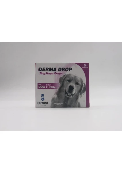 Dr Sed Pharma Derma 11-20 kg Köpek Dış Parazit Damla