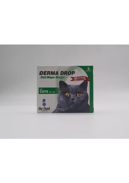 Dr. Sed Derma Kedi Dış Parazit Damla