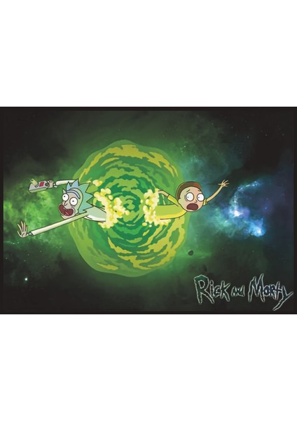 Rick And Morty Gaming Oyuncu Mouse Pad