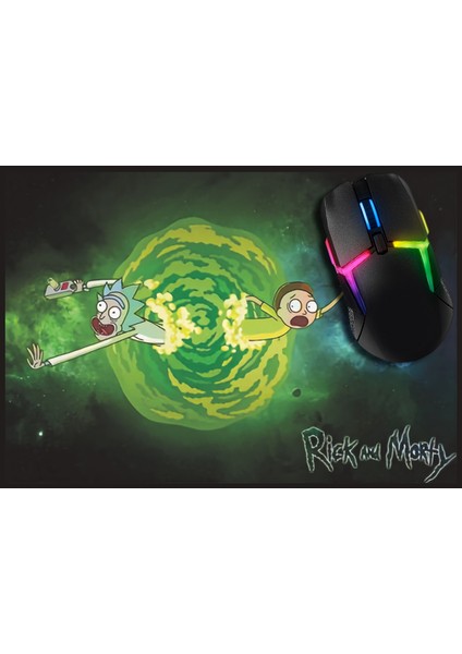 Rick And Morty Gaming Oyuncu Mouse Pad