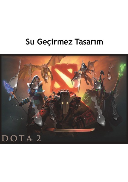 Dota 2 Gaming Oyuncu Mouse Pad