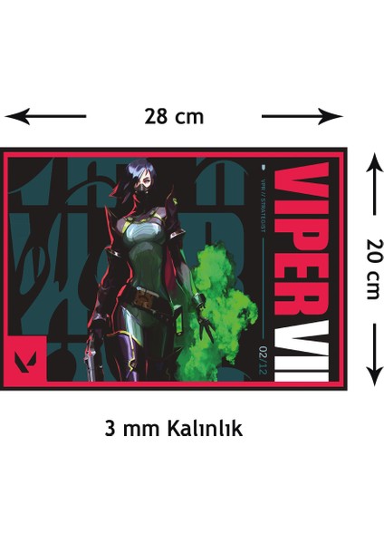Viper Gaming Oyuncu Mouse Pad