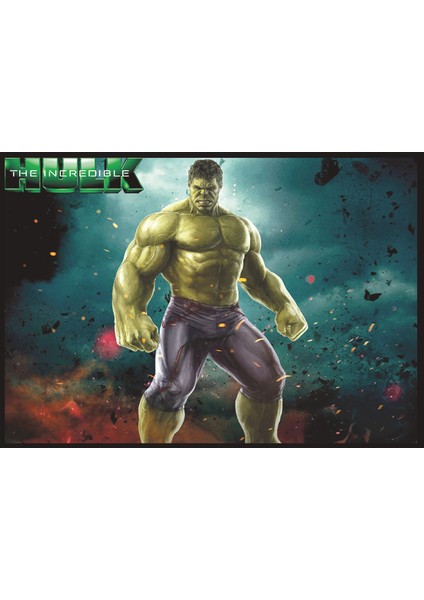 Hulk The Incredible Gaming Oyuncu Mouse Pad