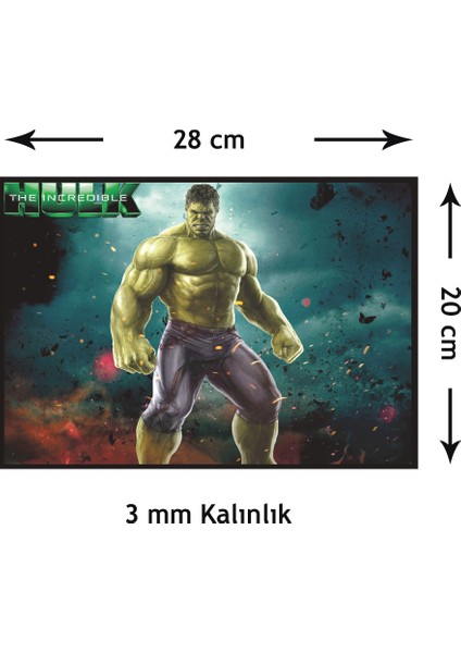 Hulk The Incredible Gaming Oyuncu Mouse Pad