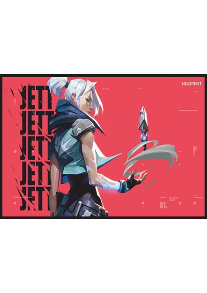 Jett Gaming Oyuncu Mouse Pad