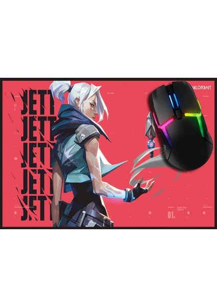 Jett Gaming Oyuncu Mouse Pad