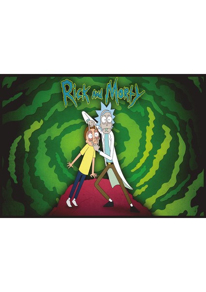 Rick And Morty Gaming Oyuncu Mouse Pad