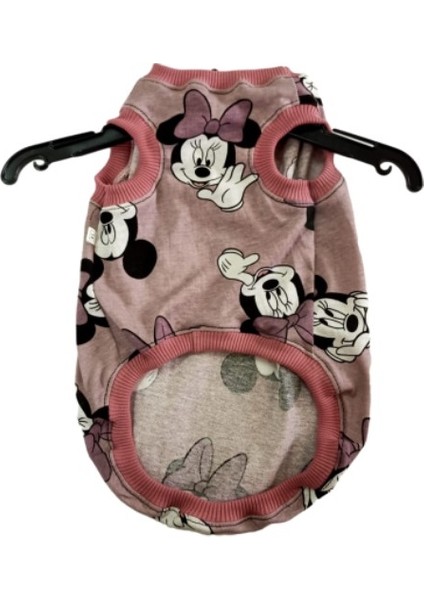 Minnie Mouse Pembe Kedi Köpek Kıyafeti Elbisesi
