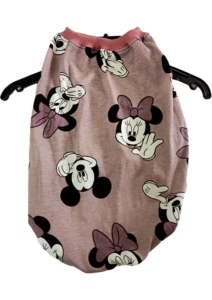 Minnie Mouse Pembe Kedi Köpek Kıyafeti Elbisesi