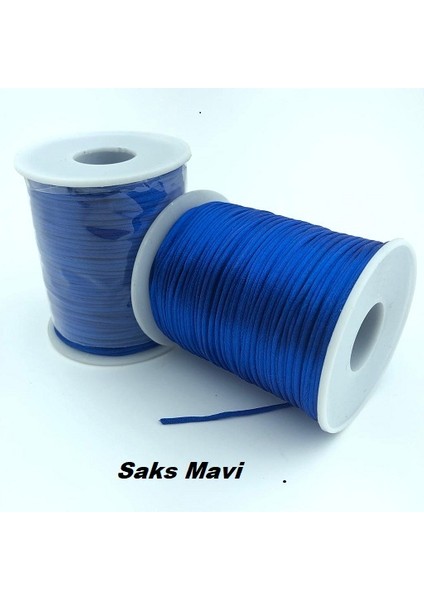 Ince Floş Ip ( 2 MM,100 Yards - 92 Metre ) Saks Mavi