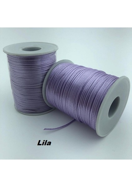 Erdal Ticaret Ince Floş Ip ( 2 MM,100 Yards - 92 Metre ) Lila