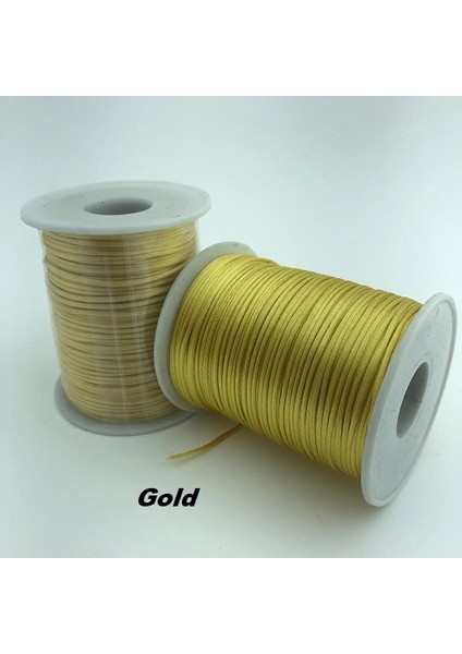 Ince Floş Ip ( 2 MM,100 Yards - 92 Metre ) Gold