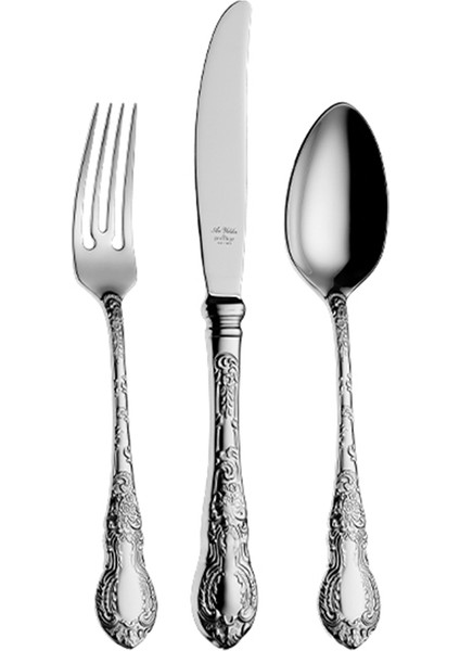 Çırağan Antik Seri Çatal Kaşık Bıçak 84 Parça