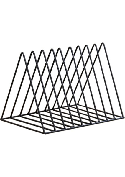 Üçgen Metal Masa Kitabı Sahibi Modern Minimalist Kitaplık Ev Ofisi Siyah (Yurt Dışından) indirimleri