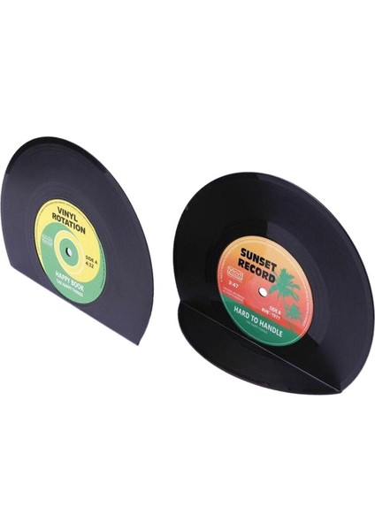 Yaratıcı Vinil Kayıt Şekli Kitap Rafları Kitaplar Organizatör Sahipleri Stand (Yurt Dışından)