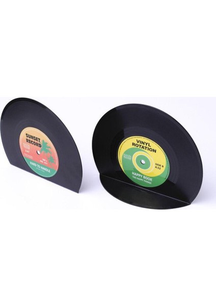 Yaratıcı Vinil Kayıt Şekli Kitap Rafları Kitaplar Organizatör Sahipleri Stand (Yurt Dışından) fırsatları