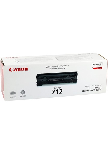 CRG-712 Orjinal Toner LBP-3010