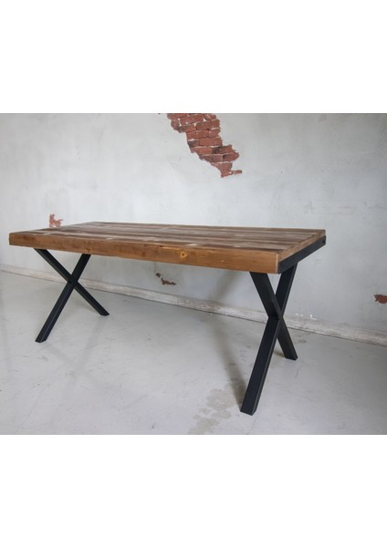 Masif Ahşap Yemek Masası 120CM x 85CM