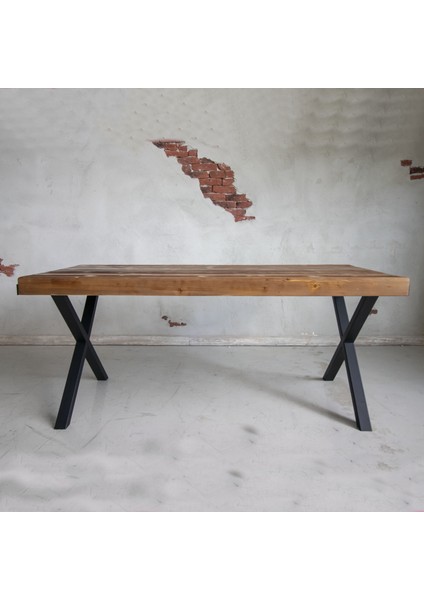 Masif Ahşap Yemek Masası 120CM x 85CM