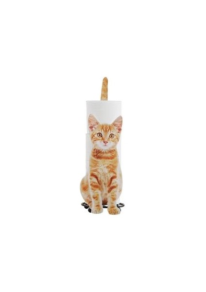 Kağıt Tutucu Kedi Şekli Banyo Tuvalet Kağıdı Depolama Raf Hediye Kedi Severler Için Turuncu Ev Depolama Için | Kağıt Tutucular